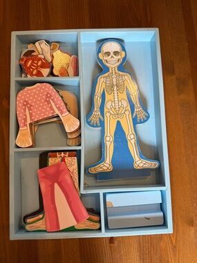 Melissa & Doug Magnetic Human Body Anatomy Play Set